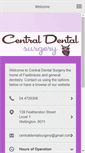 Mobile Screenshot of centraldentalsurgery.co.nz